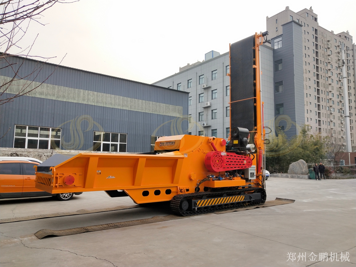 郑州金鹏带钉子模板破碎机用于含钉废旧模板预粉碎处理